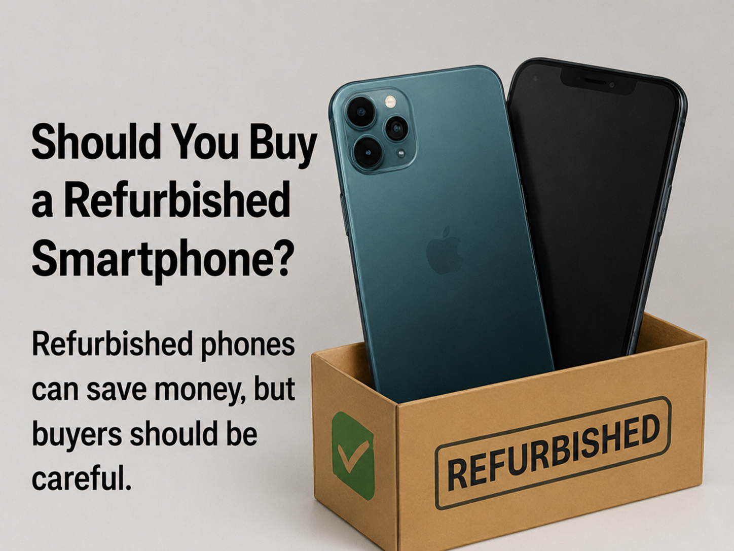 Should You Buy a Refurbished Smartphone?