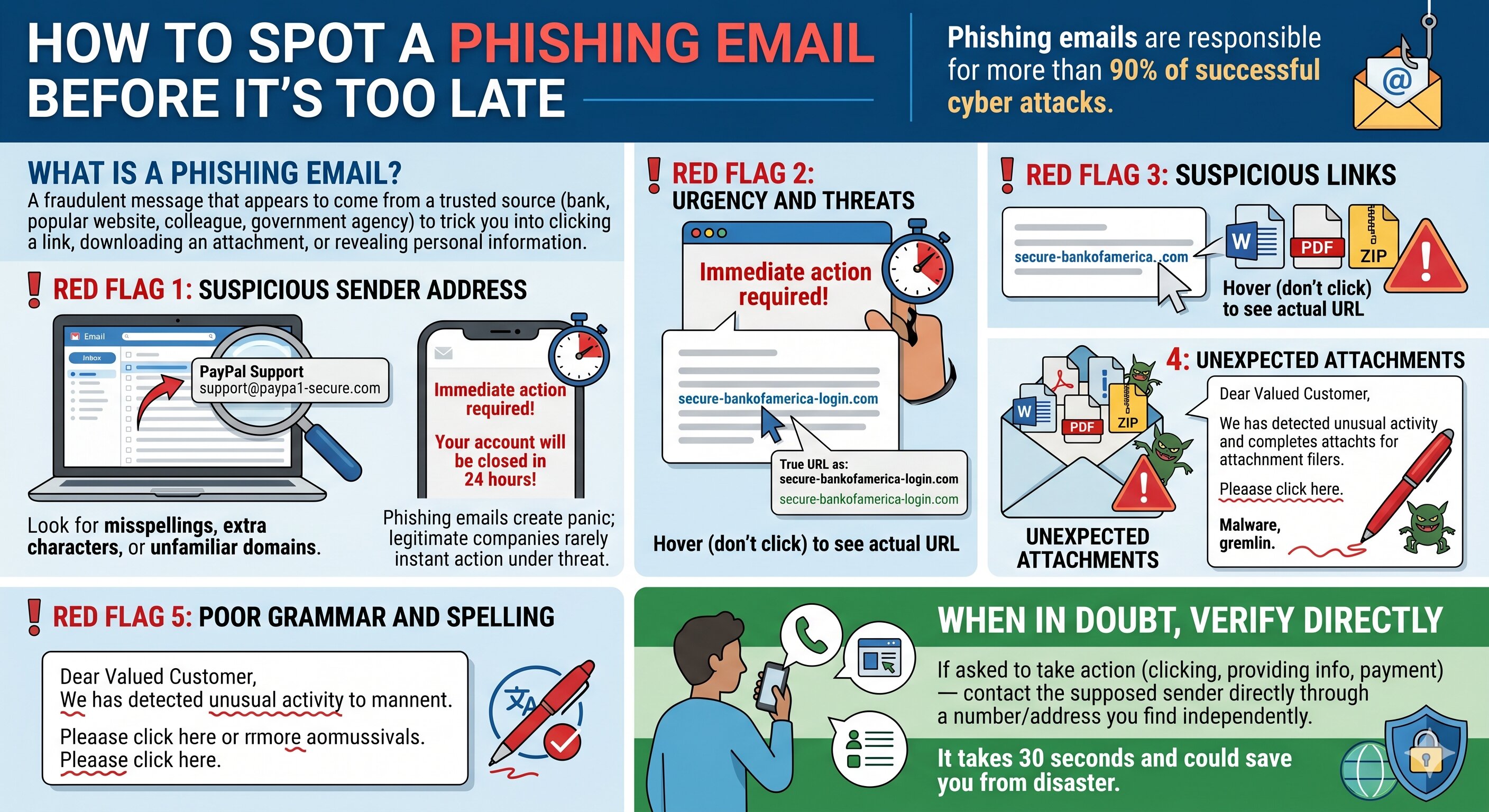 How to Spot a Phishing Email Before It's Too Late