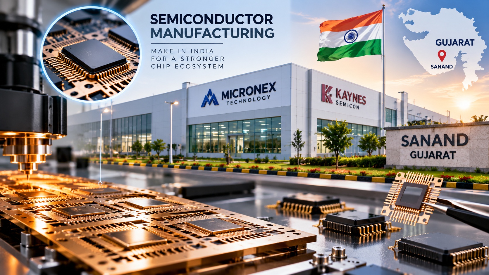 Micronex Plans Semiconductor Lead-Frame Manufacturing Plant in Sanand, Gujarat