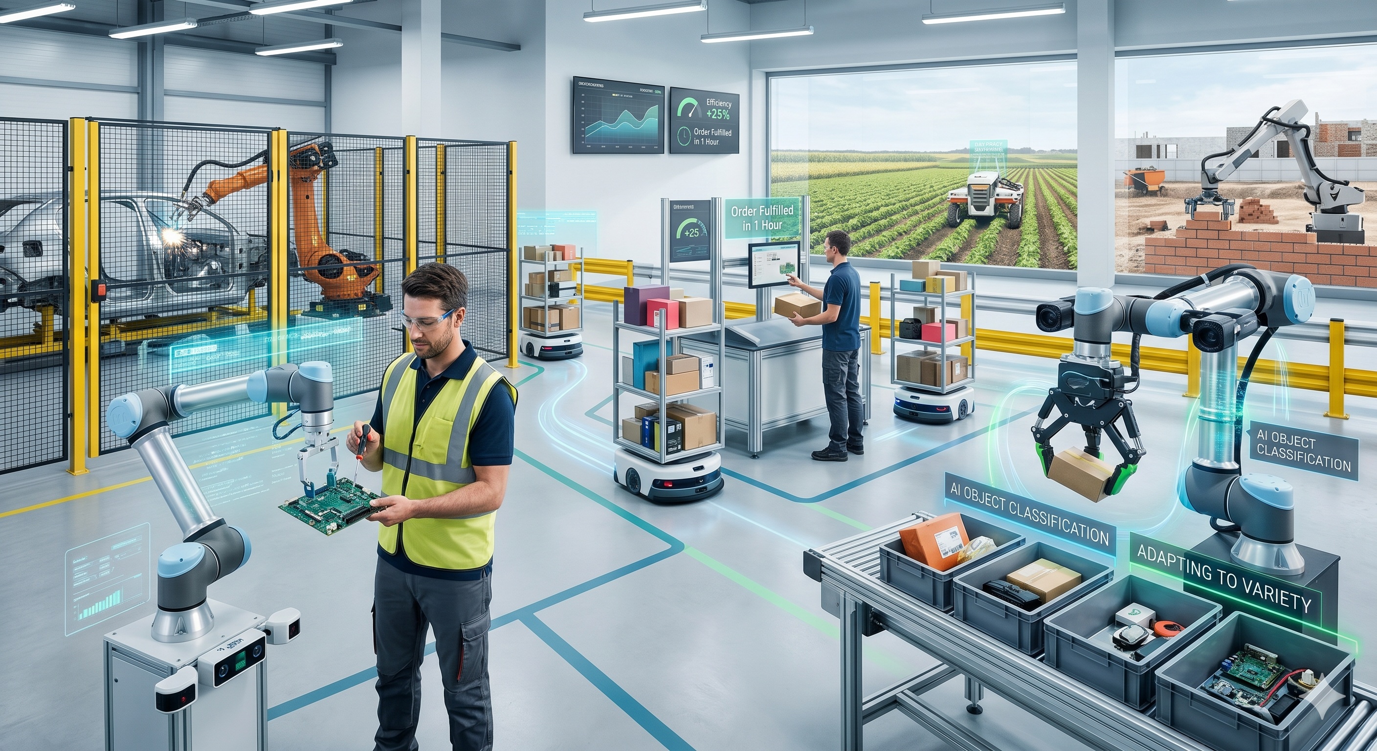How Robots Are Transforming Manufacturing and Logistics