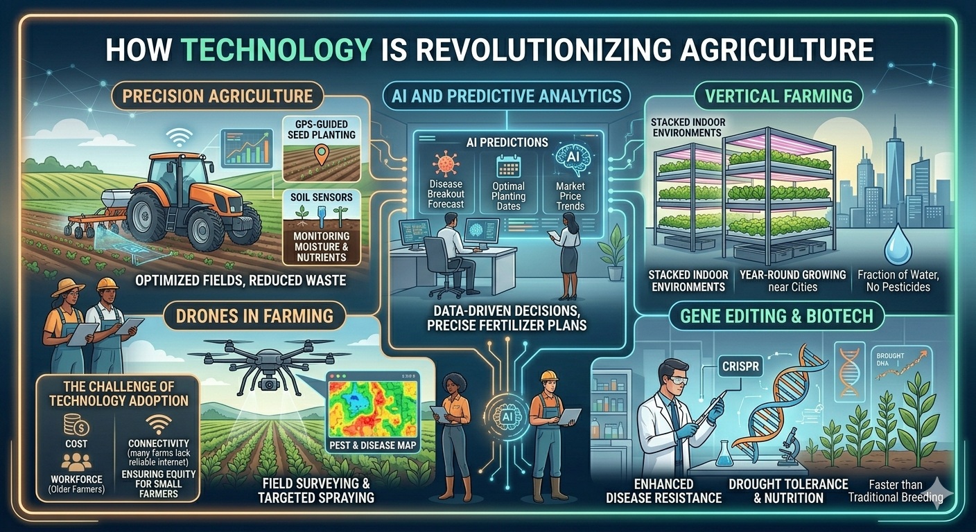 How Technology Is Revolutionizing Agriculture