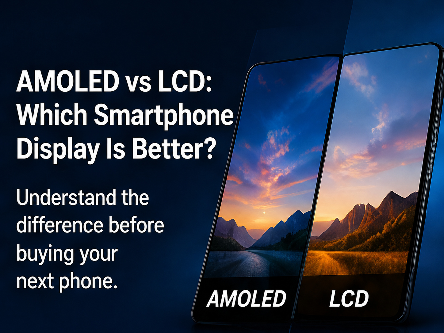 AMOLED vs LCD: Which Smartphone Display Is Better?