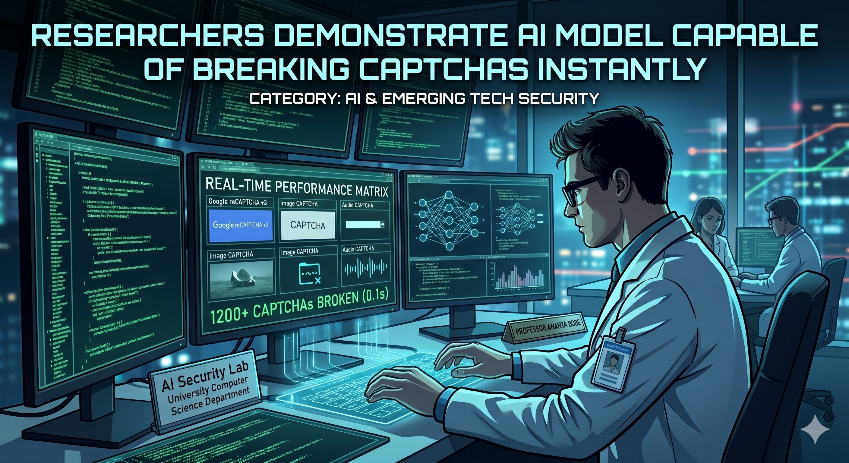 Researchers Demonstrate AI Model Capable of Breaking Captchas Instantly