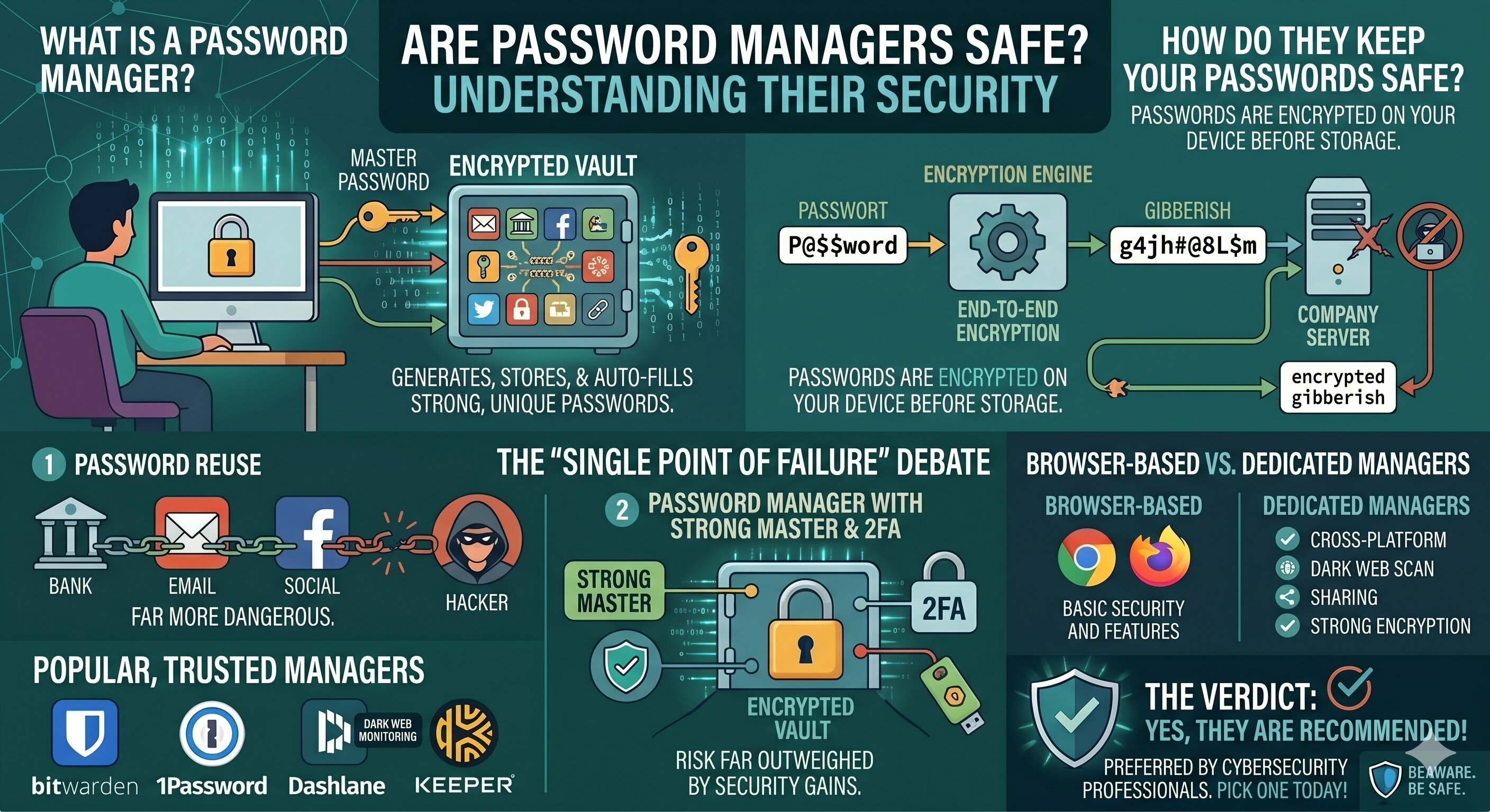 Password Managers: Are They Safe to Use?