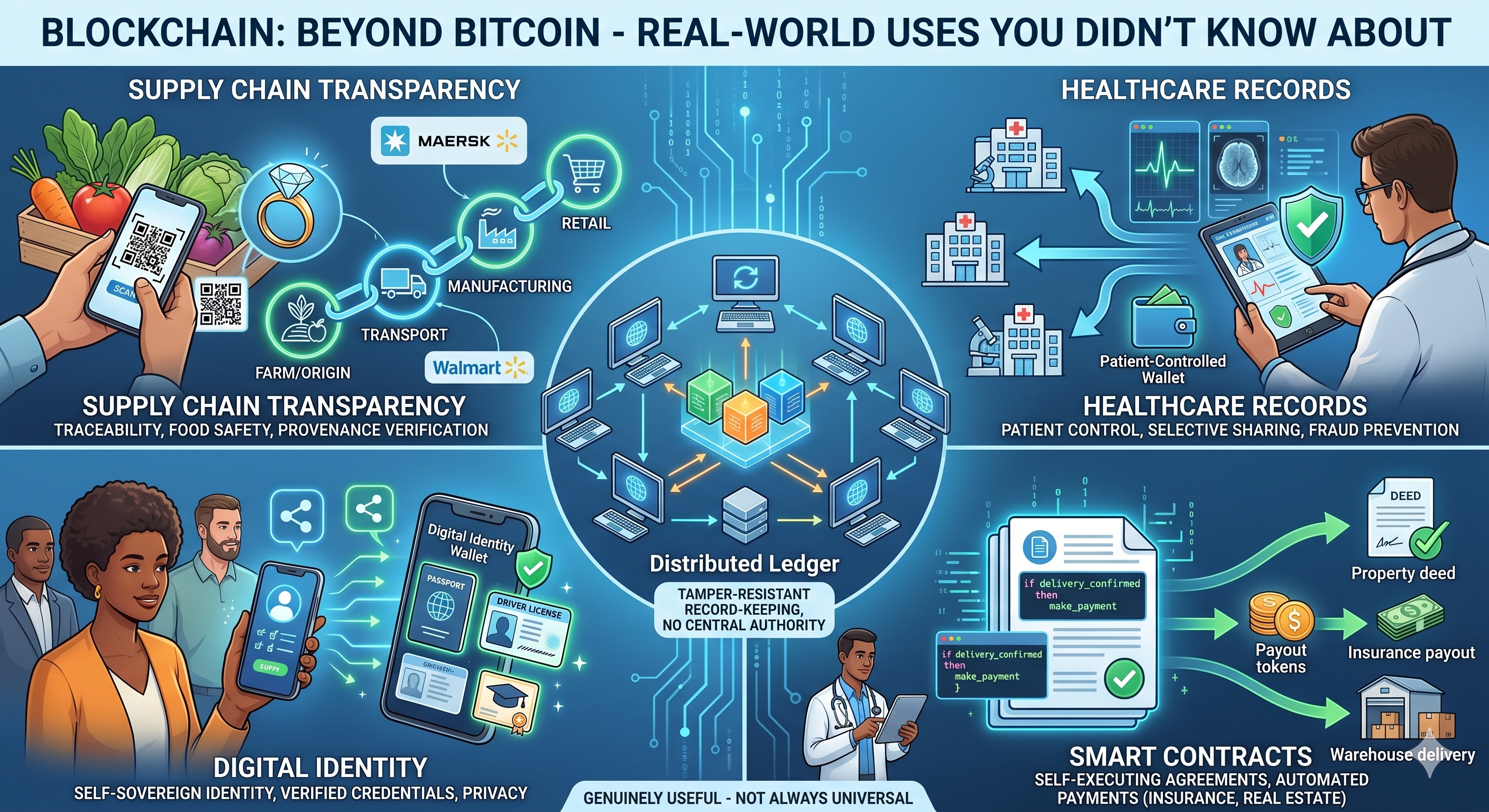 Blockchain Beyond Bitcoin: Real-World Uses You Didn't Know About