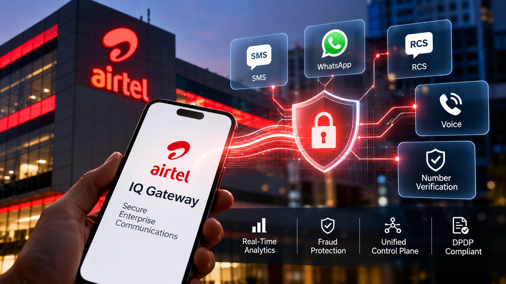Airtel Launches IQ Gateway to Make Enterprise Messaging Safer With Network-Level Fraud Protection