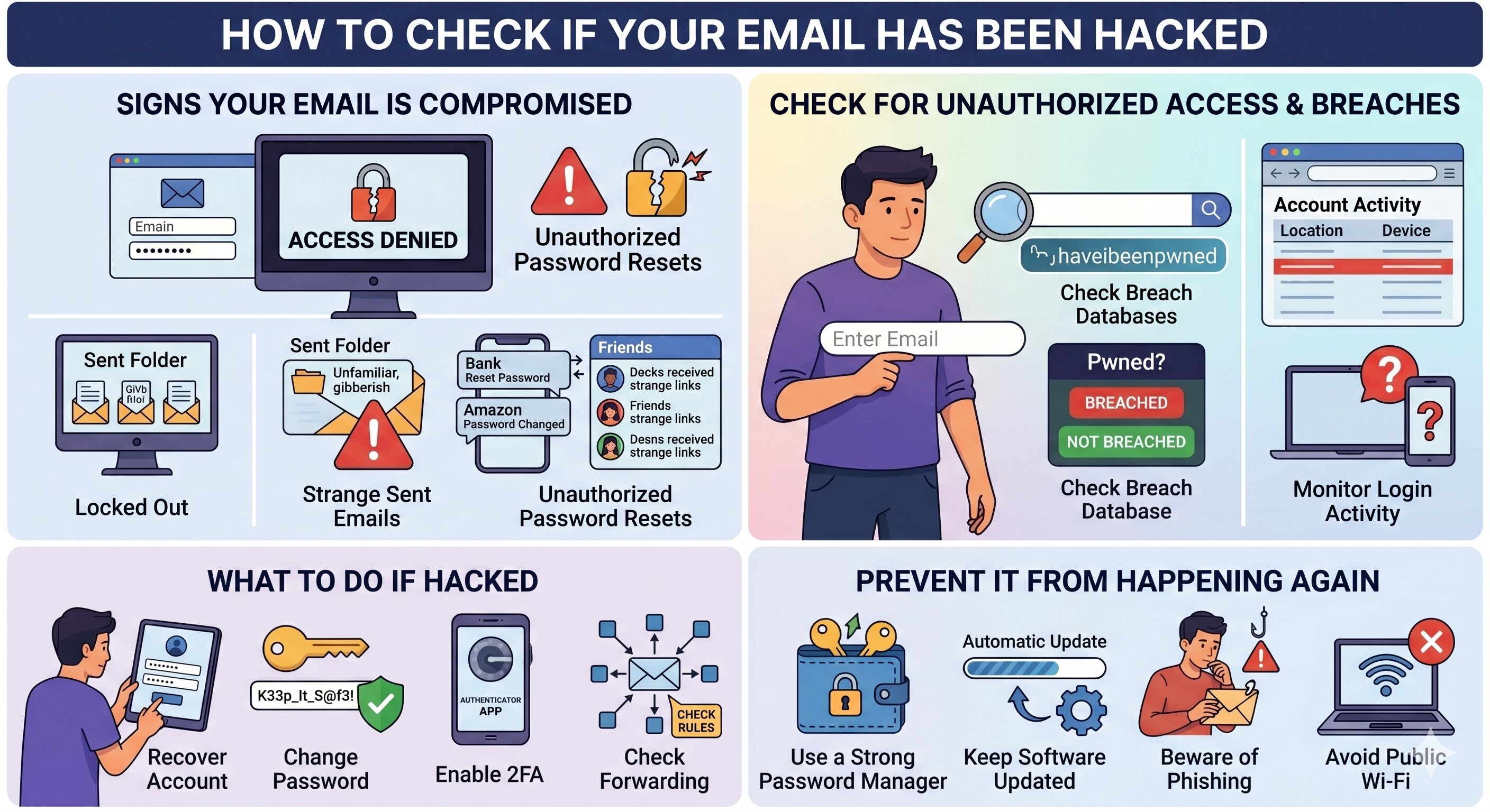 How to Check If Your Email Has Been Hacked