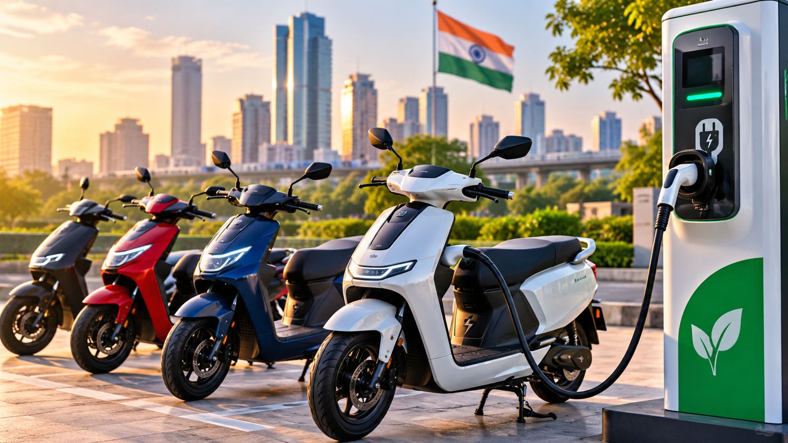 India’s Electric Two-Wheeler Registrations Cross 15 Lakh in Just Nine Months
