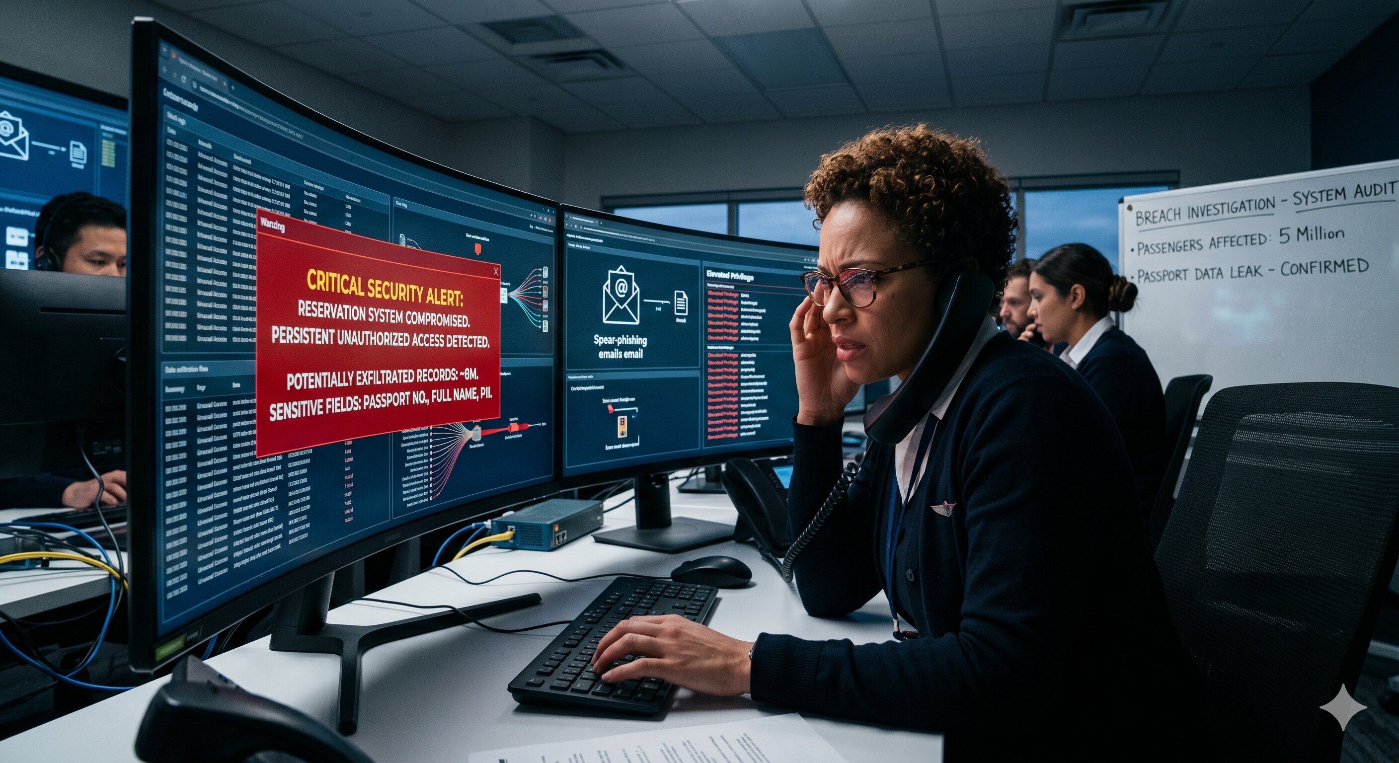 Major Airline Suffers Data Breach; Passport Details at Risk