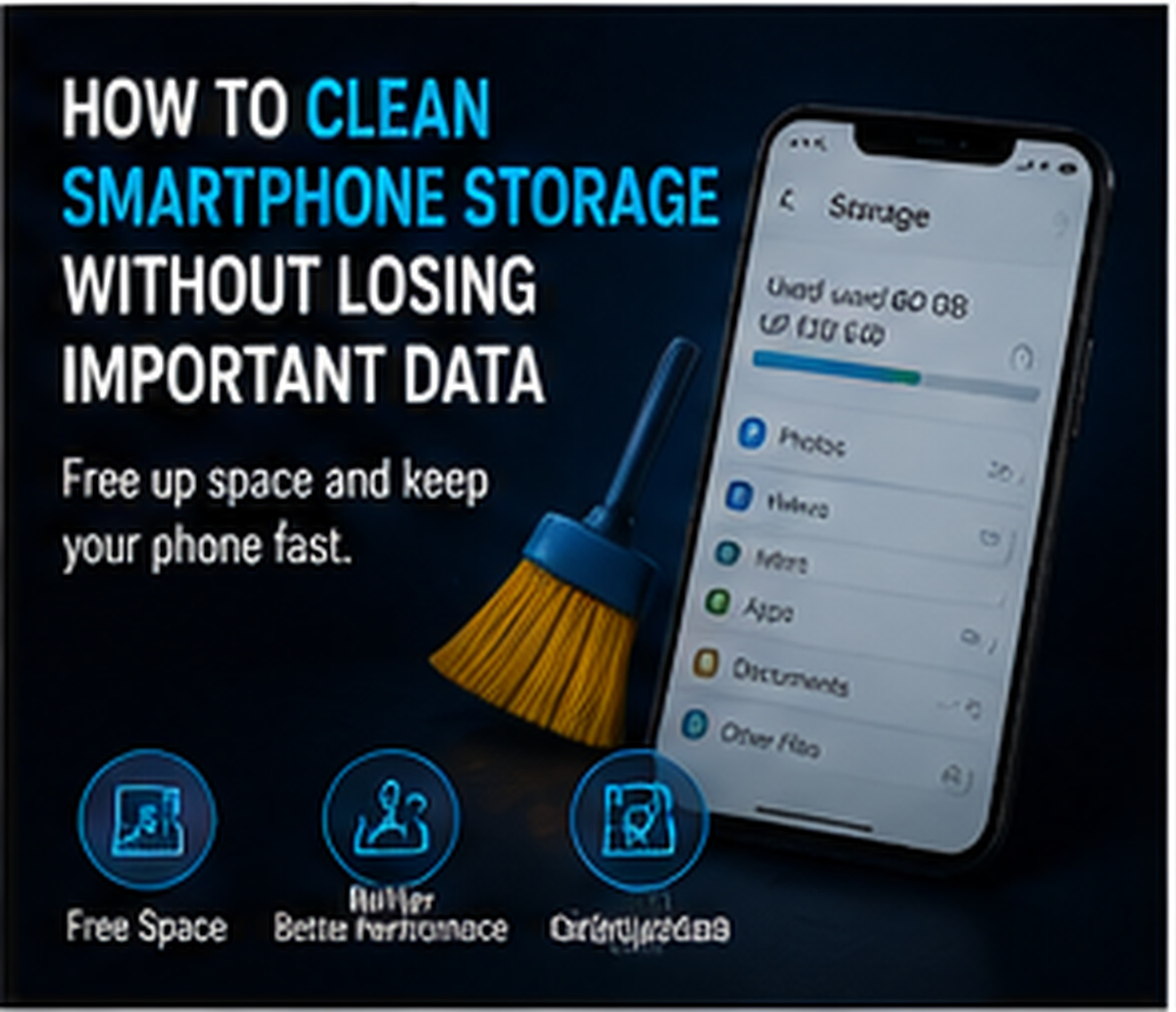 How to Clean Smartphone Storage Without Losing Important Data