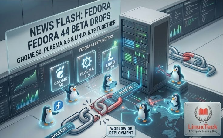 Fedora Linux 44 Beta Released With GNOME 49, Linux Kernel 6.16, and Enhanced Developer Tools