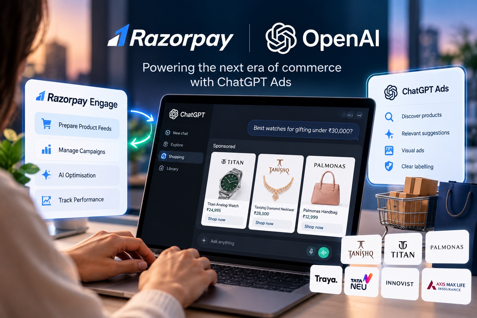 Razorpay Partners With OpenAI to Help Indian Brands Advertise on ChatGPT