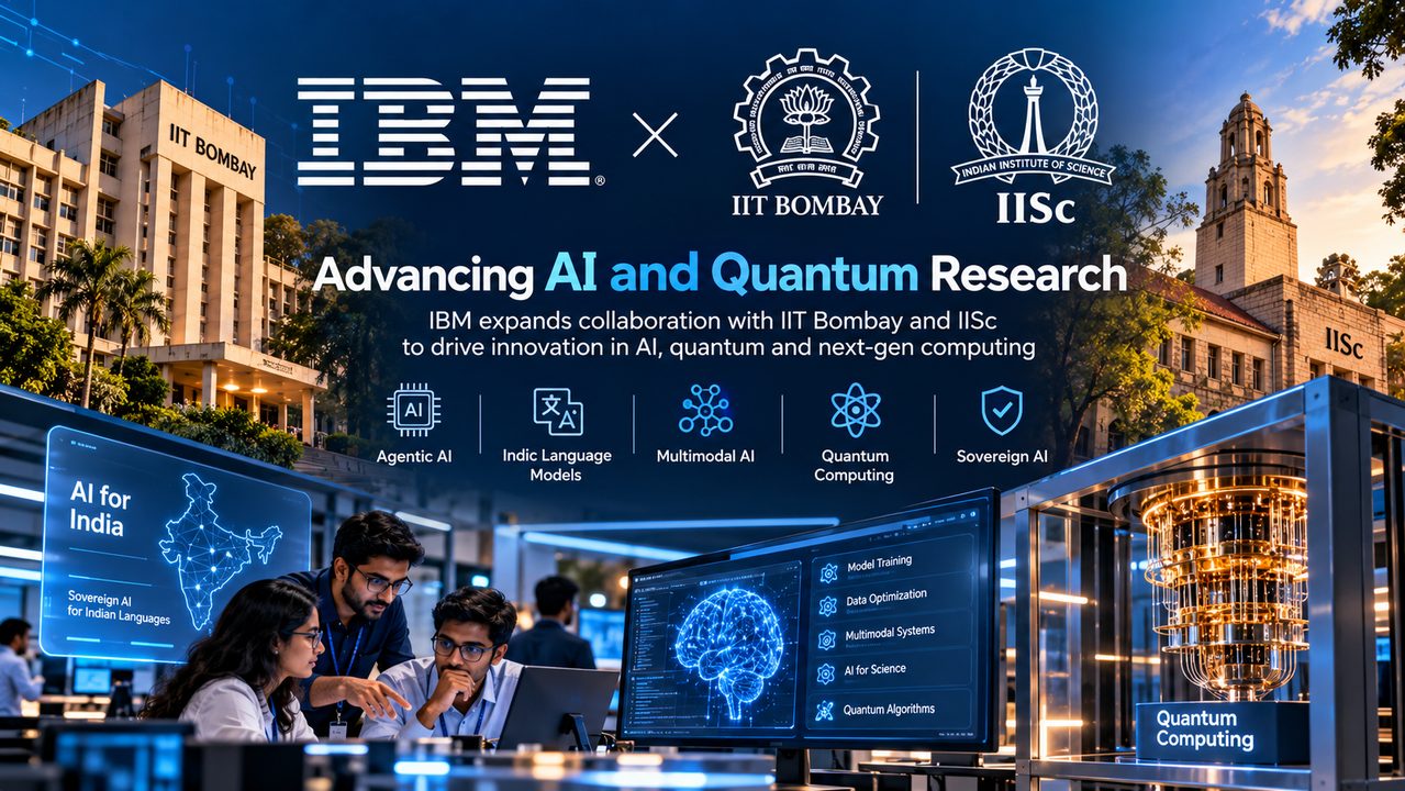 IBM Expands AI and Quantum Research With IIT Bombay and IISc
