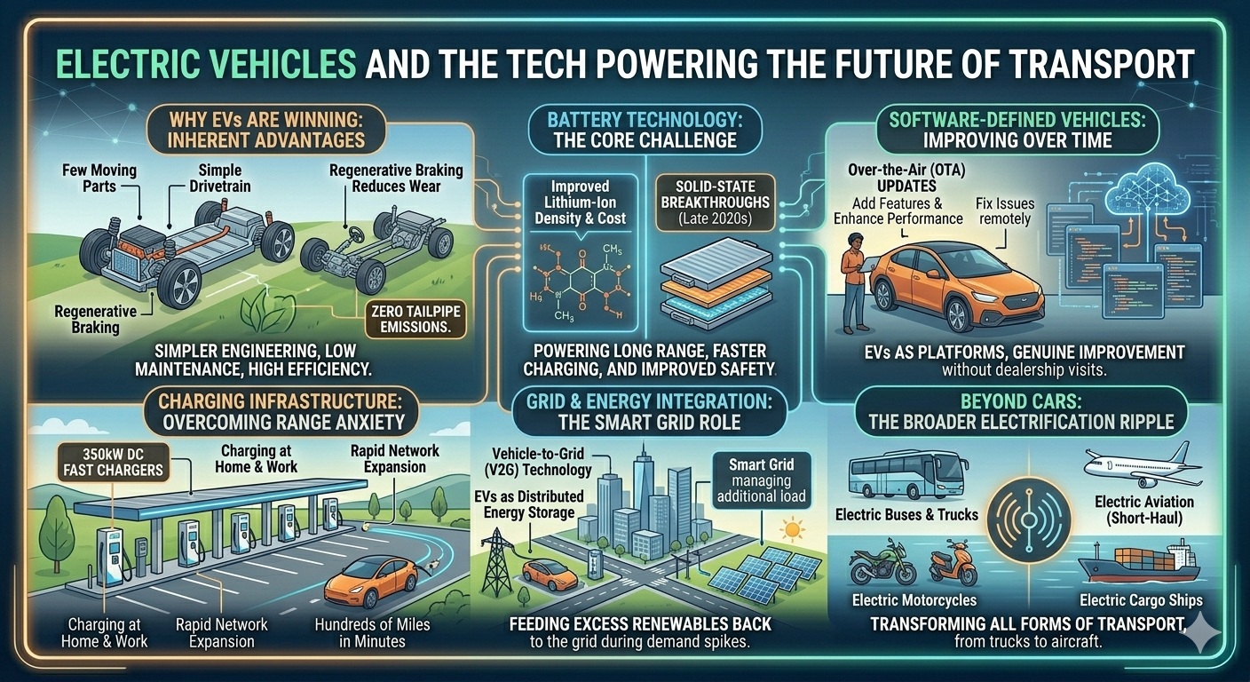 Electric Vehicles and the Tech Powering the Future of Transport
