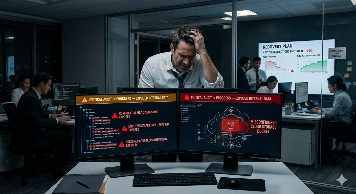 Cloud Misconfiguration Exposes Fortune 500 Company's Internal Files