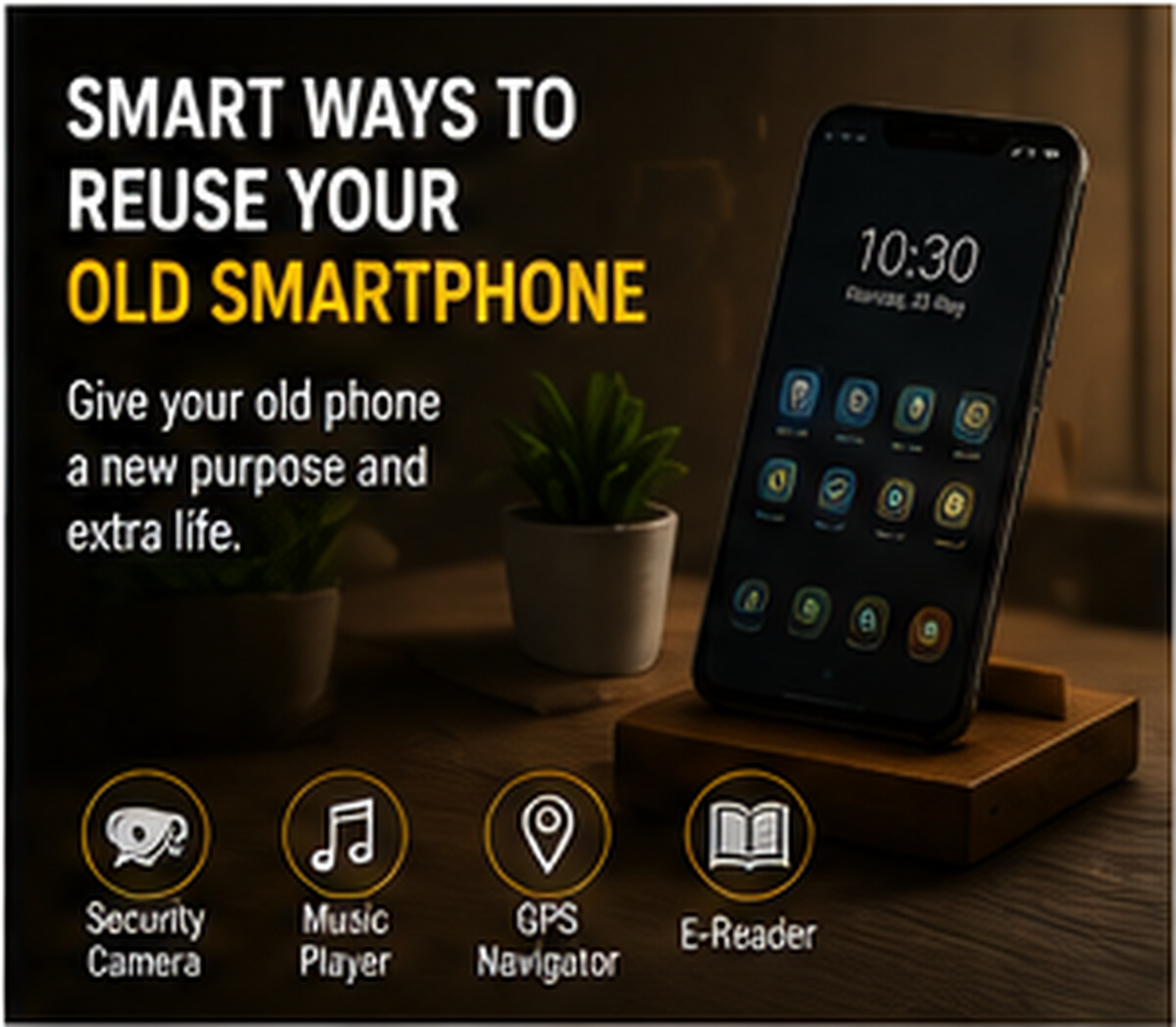 Smart Ways to Reuse Your Old Smartphone