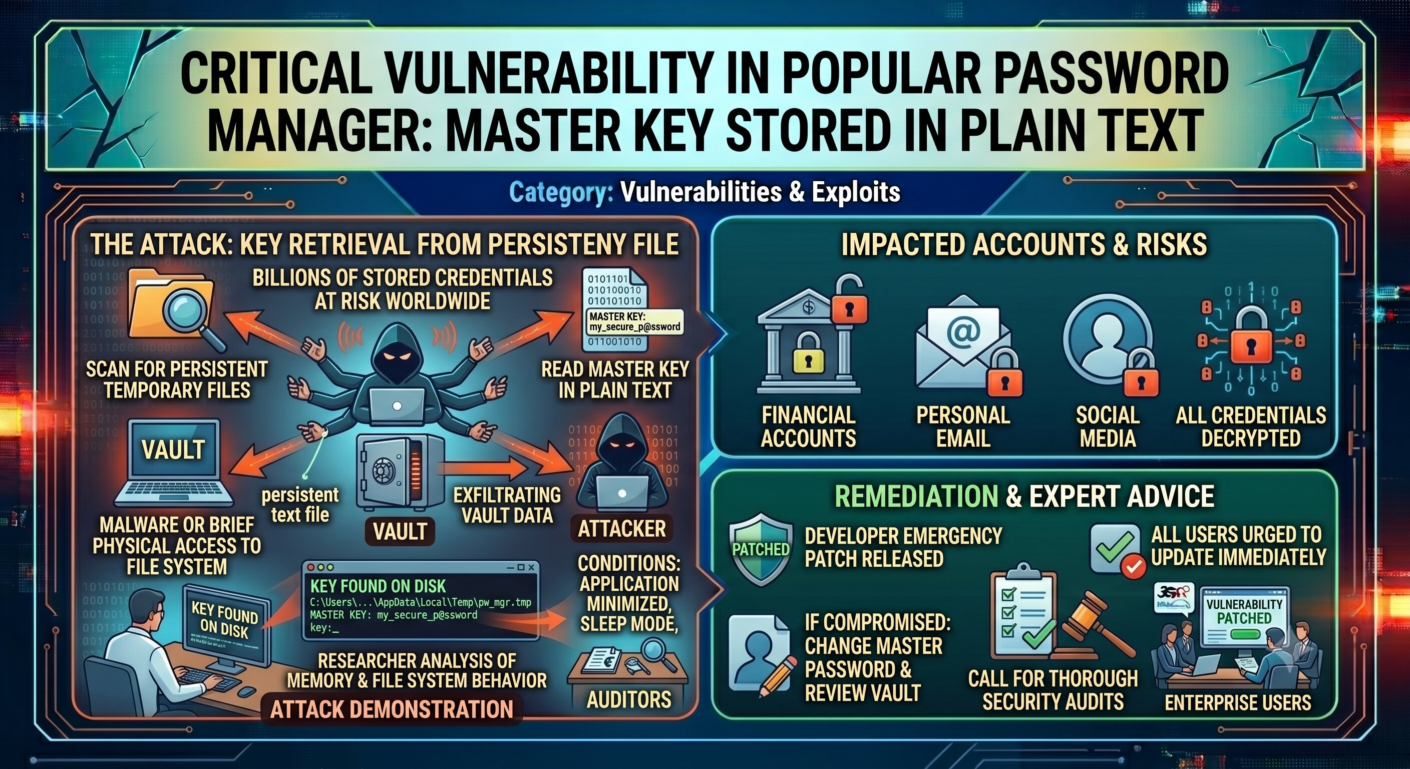 Popular Password Manager Found Storing Keys in Plain Text