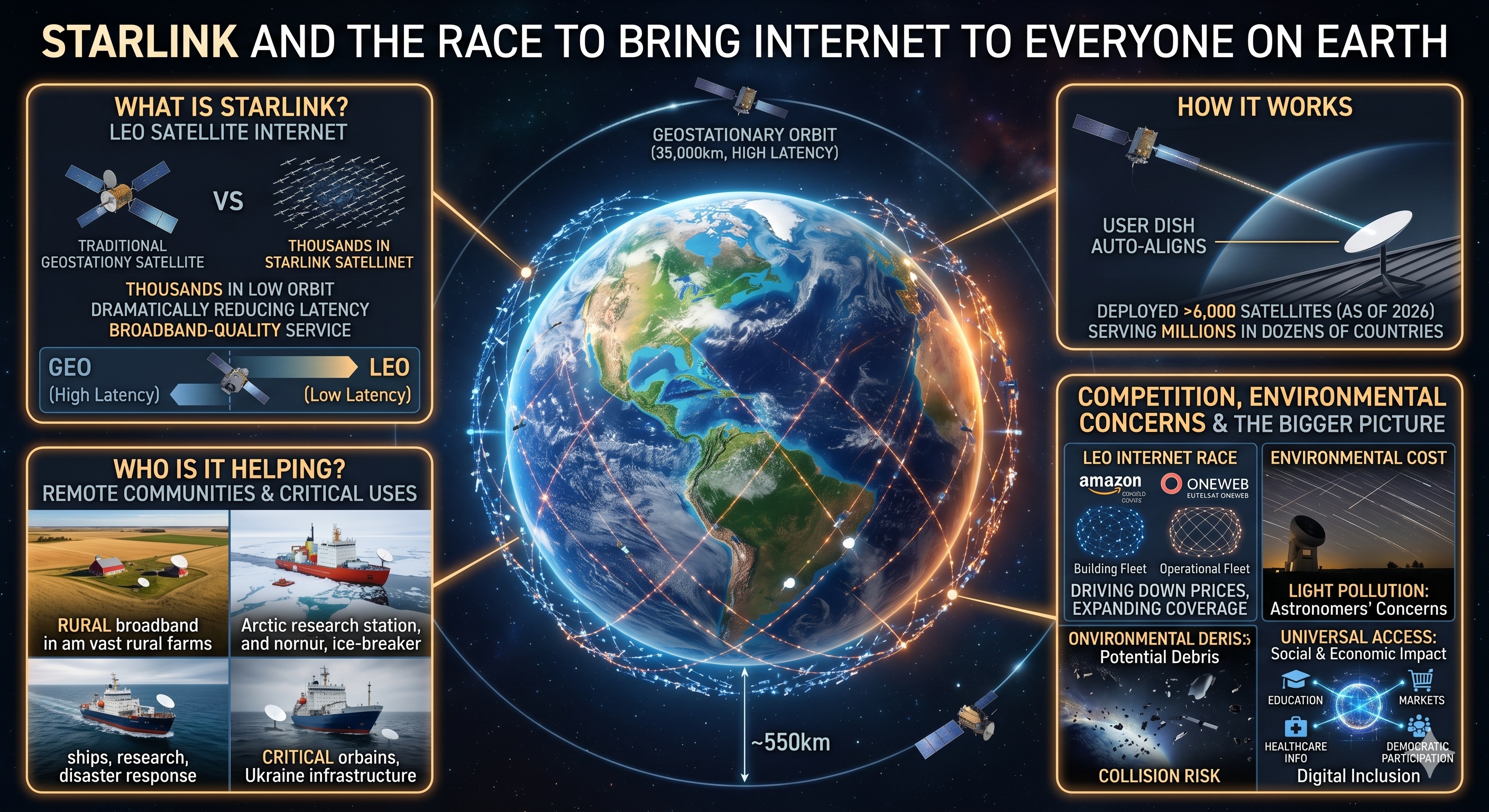 Starlink and the Race to Bring Internet to Everyone on Earth