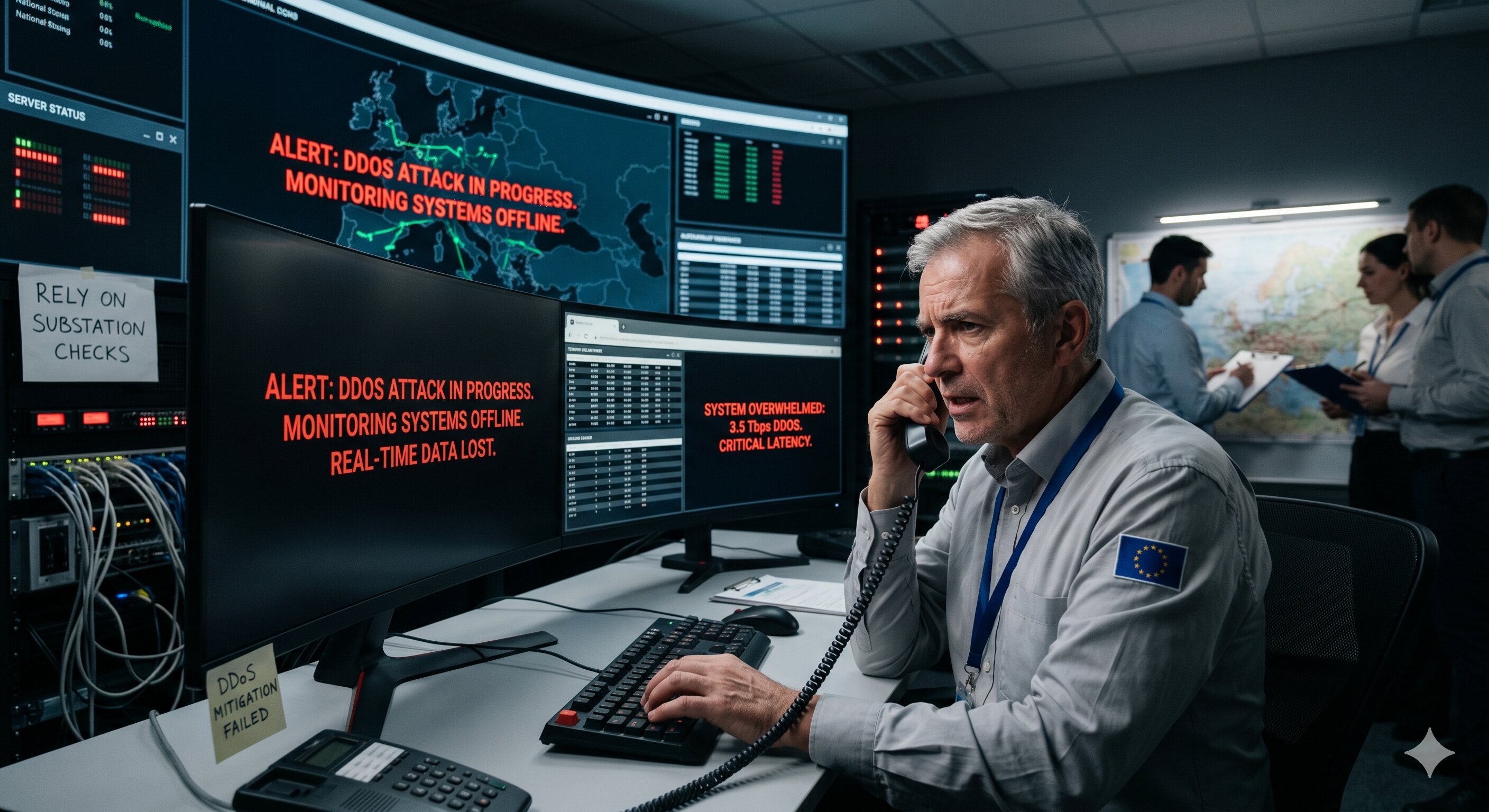 DDoS Attack Takes Down National Power Grid Monitoring System