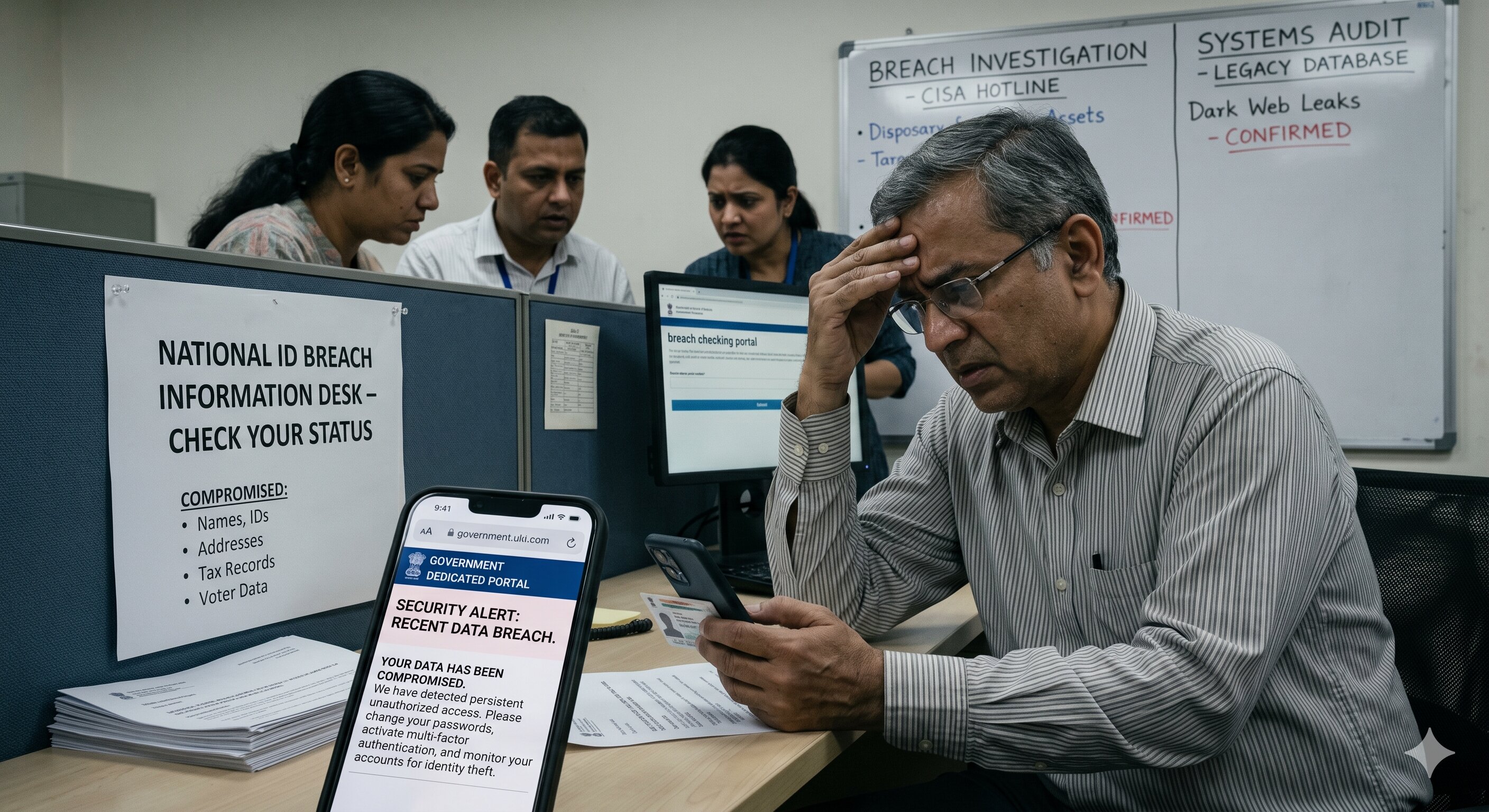 Government Database Breach Exposes Citizens' Personal Information