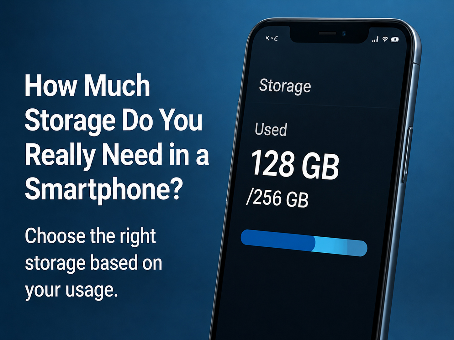 How Much Storage Do You Really Need in a Smartphone?