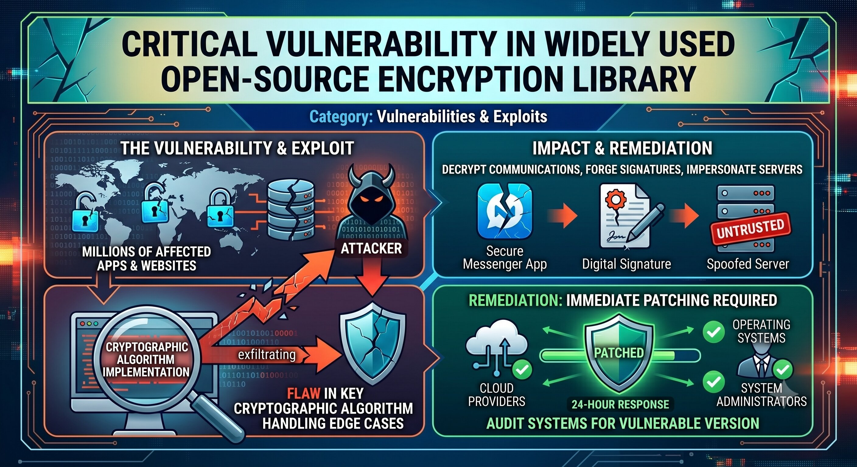 Critical Flaw Found in Widely Used Open-Source Encryption Library