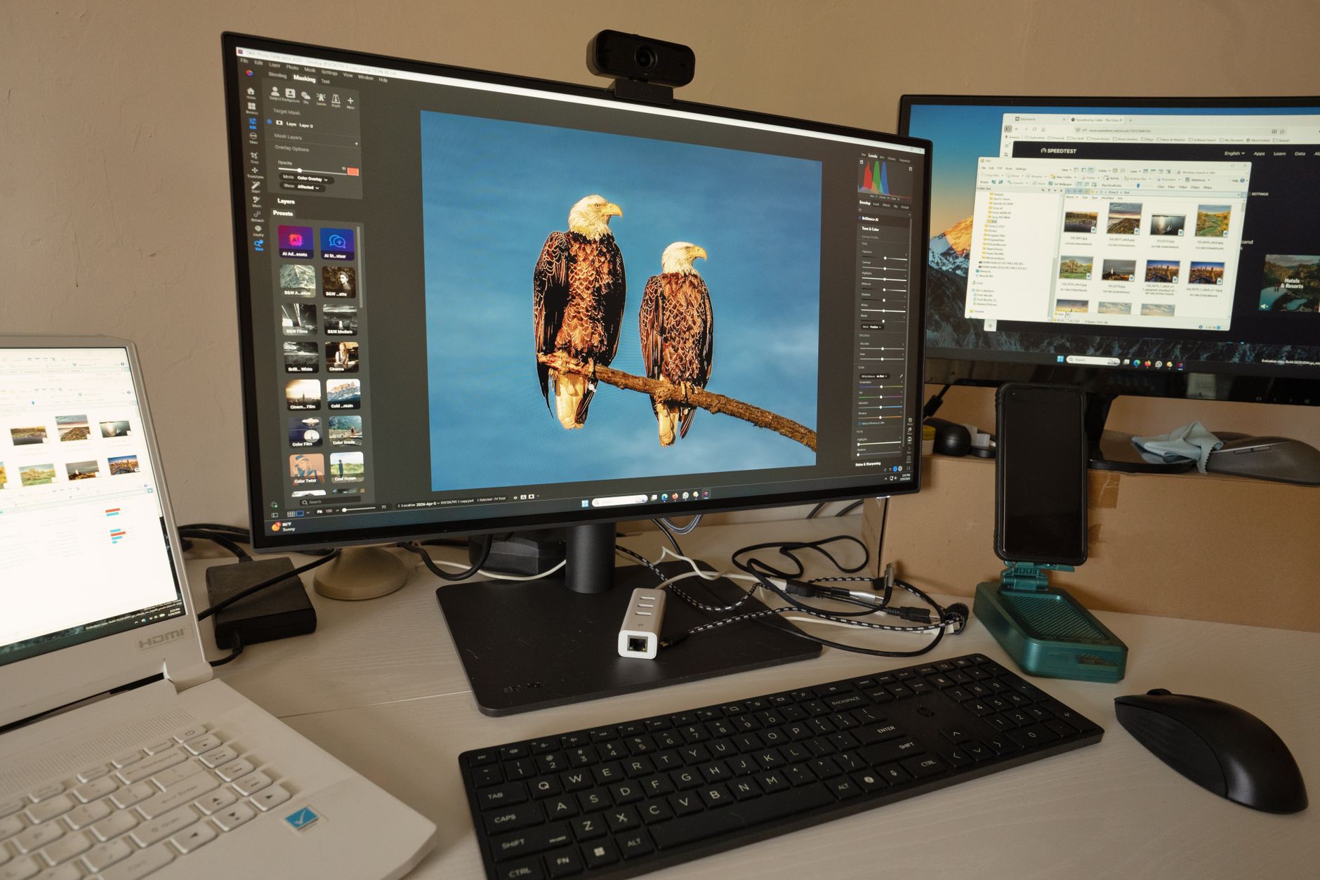 A $1,599 robotic arm puts a 4K display on the move
